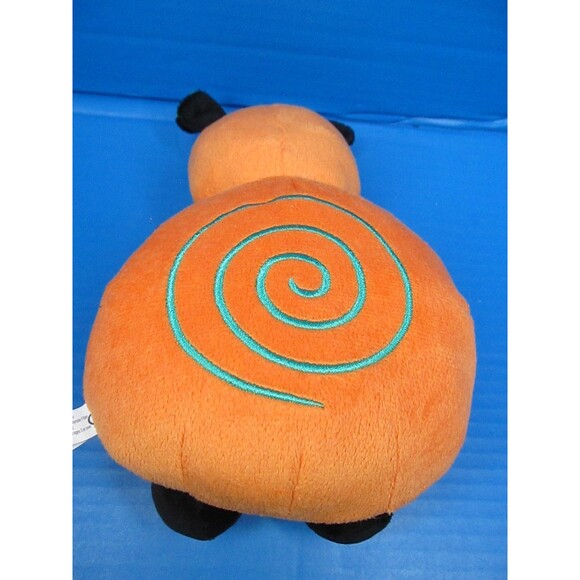 Goodbye Monsters Zimbobo Plush Toy Curto 8” Orange Black Stuffed Animal w/Tag - Picture 6 of 7
